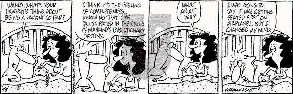 Baby Blues on Thursday March 8, 1990 Comic Strip