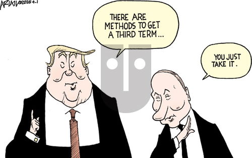Robert Ariail on Tuesday April 1, 2025 Comic Strip