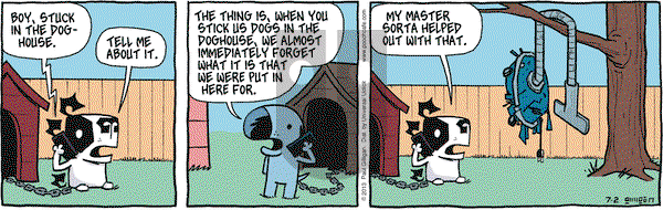 Pooch Cafe on Tuesday July 2, 2013 Comic Strip