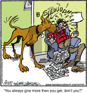 Marmaduke on Thursday October 22, 2009 Comic Strip