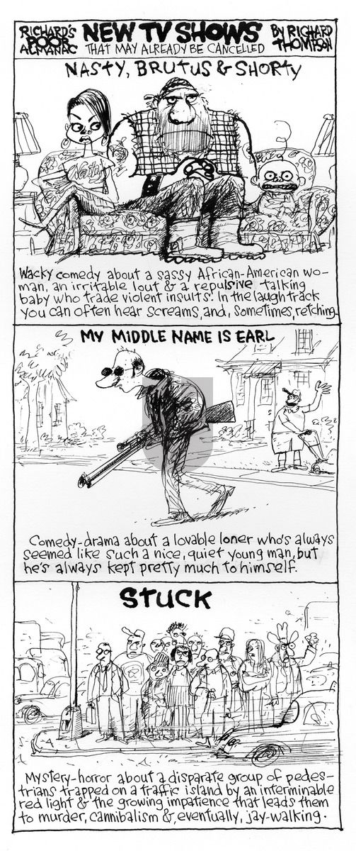 Richard's Poor Almanac on Wednesday April 30, 2025 Comic Strip