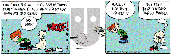 Red and Rover on Thursday June 8, 2000 Comic Strip