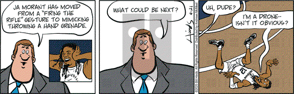 Tank McNamara on Monday April 21, 2025 Comic Strip