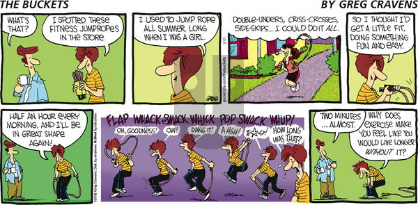 The Buckets on Sunday October 14, 2018 Comic Strip