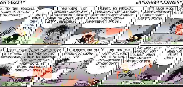 Get Fuzzy on Sunday April 25, 2010 Comic Strip