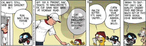 Get Fuzzy on Friday March 30, 2007 Comic Strip