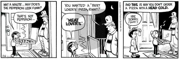Grand Avenue on Saturday March 6, 2004 Comic Strip