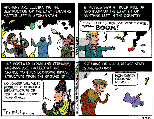 Ted Rall on Monday September 7, 2009 Comic Strip