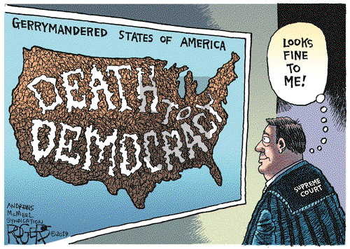 Rob Rogers on Tuesday July 2, 2019 Comic Strip