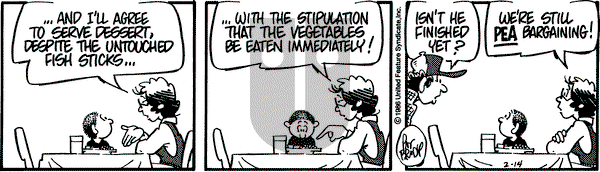 Rose is Rose on Friday February 14, 1986 Comic Strip