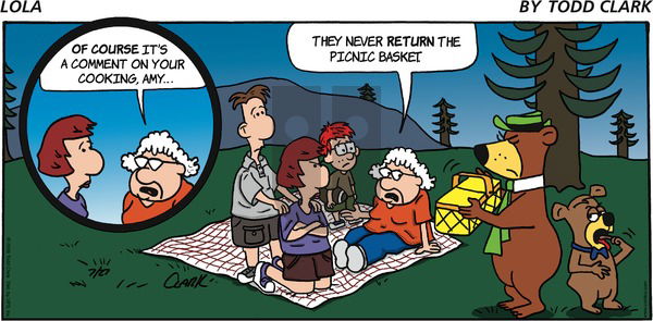 Lola on Sunday July 27, 2008 Comic Strip