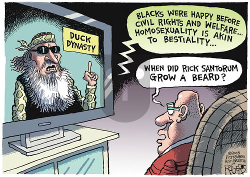 Rob Rogers on Sunday December 22, 2013 Comic Strip