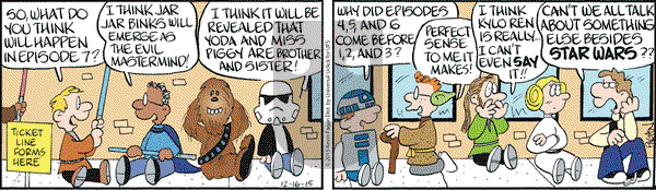 Drabble on Wednesday December 16, 2015 Comic Strip