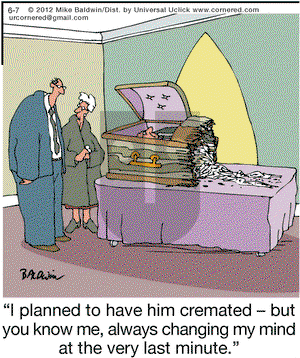 Cornered on Thursday June 7, 2012 Comic Strip