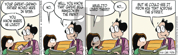 Baldo on Monday September 22, 2014 Comic Strip