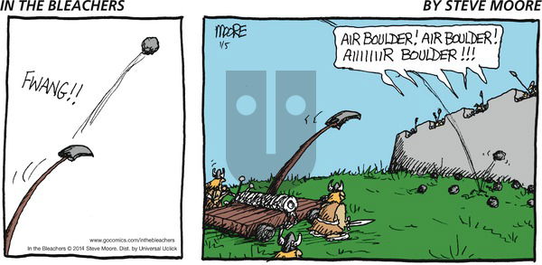 In the Bleachers - Sunday January 5, 2014 Comic Strip