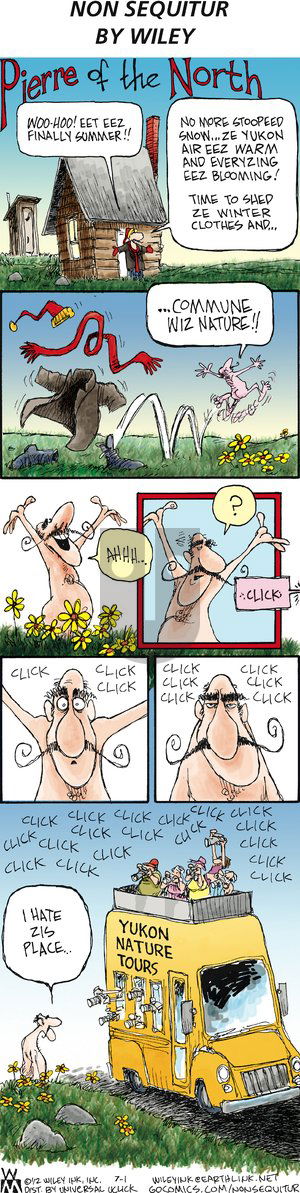 Non Sequitur - Sunday July 1, 2012 Comic Strip