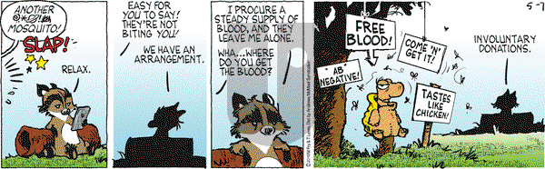 Over the Hedge on Monday May 7, 2018 Comic Strip