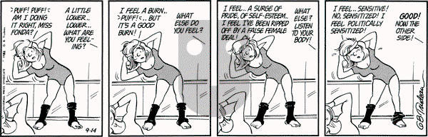 Doonesbury on Tuesday September 14, 1982 Comic Strip