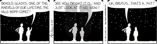 The Born Loser on Tuesday February 25, 1997 Comic Strip