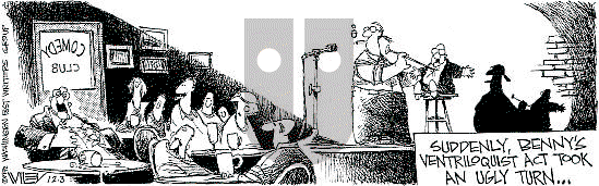 Non Sequitur on Thursday December 3, 1992 Comic Strip