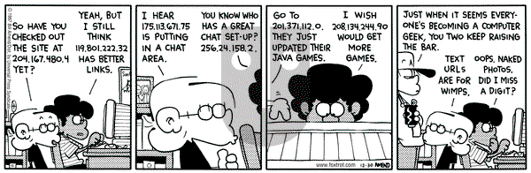 FoxTrot on Tuesday December 30, 1997 Comic Strip