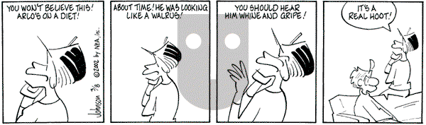Arlo and Janis on Friday April 9, 2004 Comic Strip