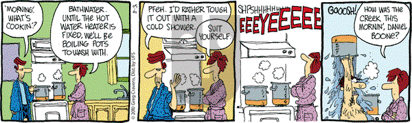 The Buckets on Saturday May 1, 2010 Comic Strip
