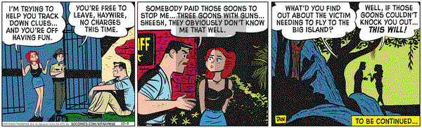 Rip Haywire on Saturday October 3, 2015 Comic Strip