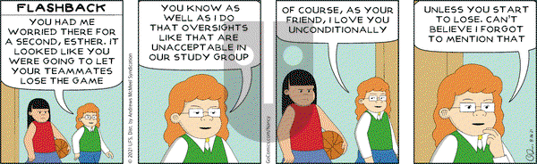 Nancy on Thursday August 26, 2021 Comic Strip