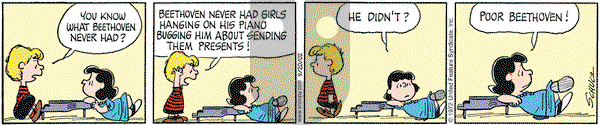 Peanuts on Friday September 20, 2002 Comic Strip