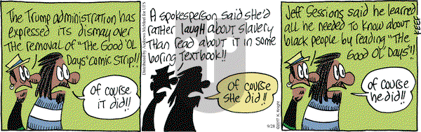 The Knight Life on Thursday September 28, 2017 Comic Strip