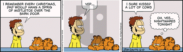 Garfield on Saturday December 10, 2016 Comic Strip