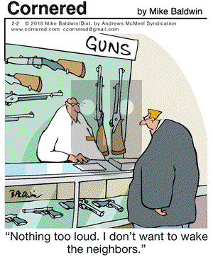 Cornered - Friday February 2, 2018 Comic Strip