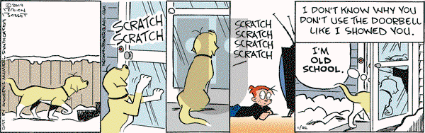 Red and Rover on Saturday January 26, 2019 Comic Strip