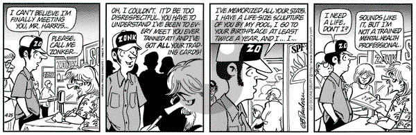 Doonesbury on Thursday April 25, 1996 Comic Strip