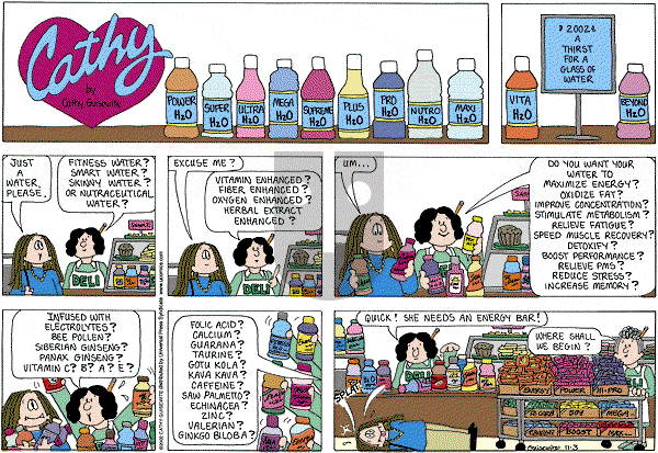 Cathy Classics - Sunday November 3, 2013 Comic Strip