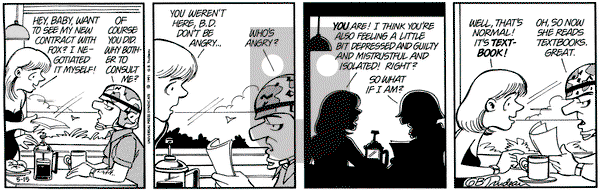 Doonesbury - Wednesday May 15, 1991 Comic Strip