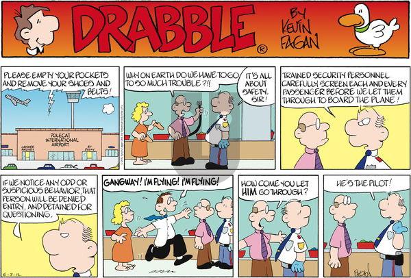 Drabble on Sunday June 3, 2012 Comic Strip