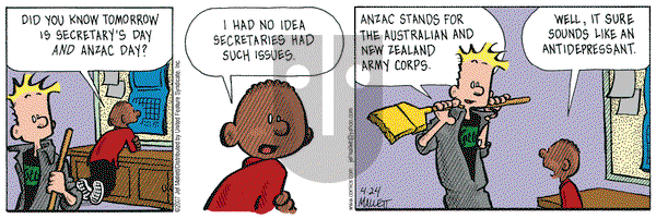 Frazz on Tuesday April 24, 2007 Comic Strip