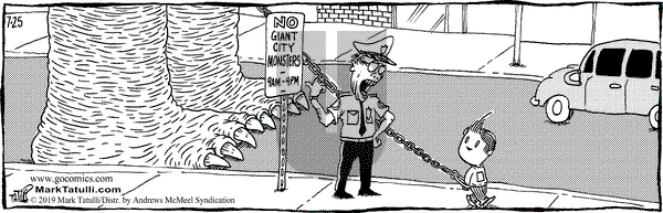 Lio on Thursday July 25, 2019 Comic Strip