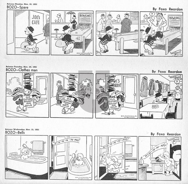 Bozo on Friday January 3, 2025 Comic Strip