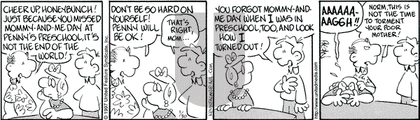 Drabble on Thursday January 30, 1997 Comic Strip