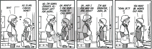 Doonesbury on Monday September 10, 1979 Comic Strip