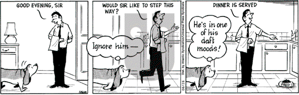 Fred Basset on Monday June 26, 2006 Comic Strip