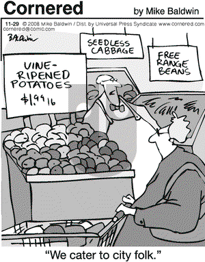Cornered on Saturday November 29, 2008 Comic Strip