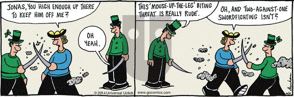 Overboard - Monday October 6, 2014 Comic Strip