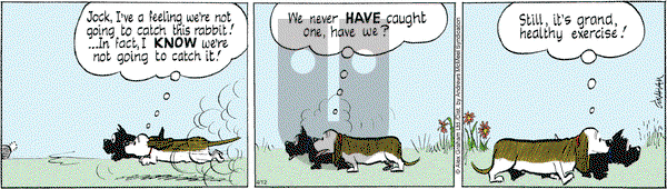 Fred Basset on Saturday April 12, 2025 Comic Strip