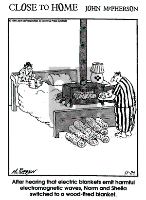 Close to Home on Thursday November 24, 1994 Comic Strip