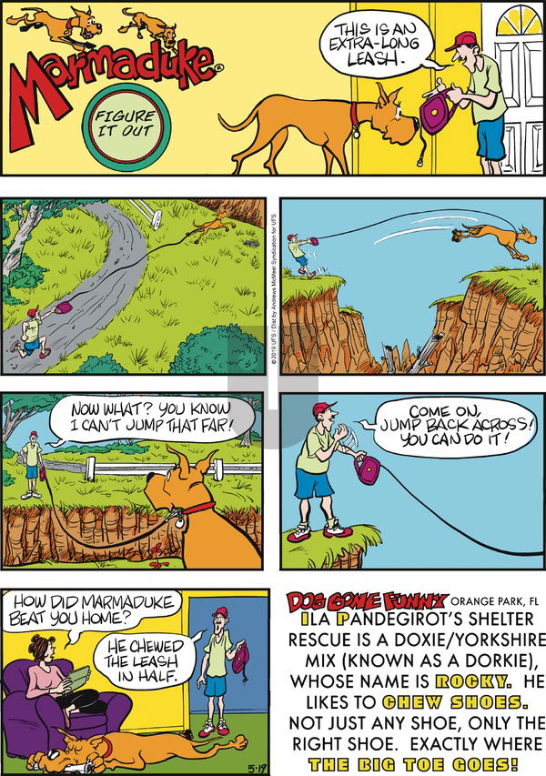 Marmaduke on Sunday May 19, 2019 Comic Strip